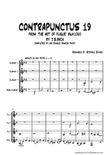 Contrapunctus 19 from ' The Art of Fugue' By J.S.Bach BWV1080 For Clarinet Quartet.