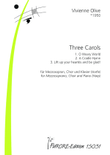 Three Carols (Score)
