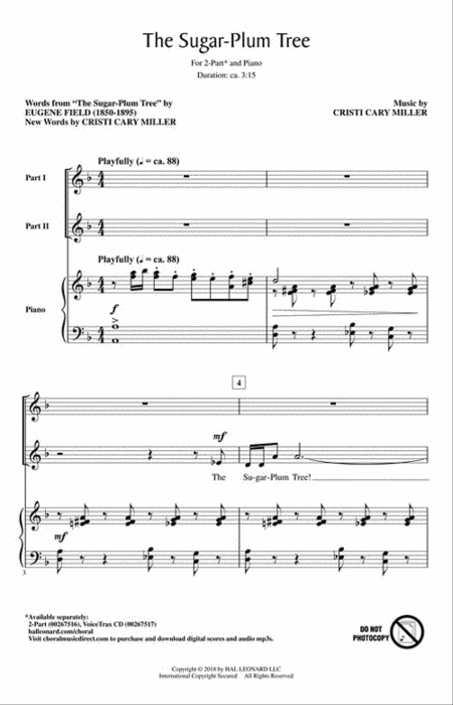 The Sugar-Plum Tree Choir scores gallery preview page 2