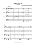 Jesus Loves Me - Horn Quartet