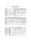 Dance of the Comedians from The Bartered Bride by Smetana for string quartet, score, parts