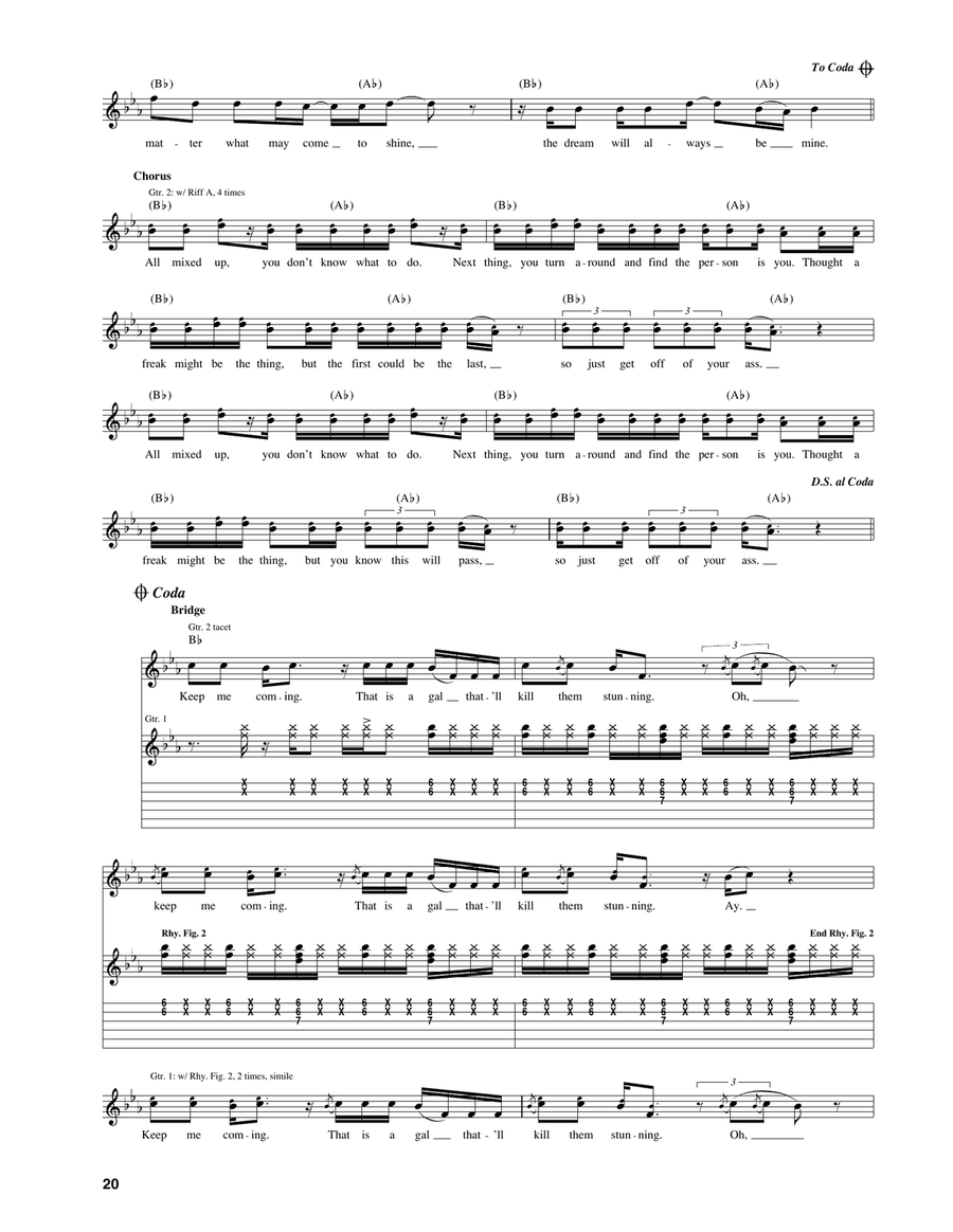 All Mixed Up Acoustic Guitar scores gallery preview page 2