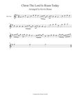 Christ! The Lord Is Risen Today - Alto Sax mini preview