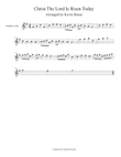 Christ! The Lord Is Risen Today - Clarinet mini preview