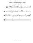 Christ! The Lord Is Risen Today (Easy key of C) - Viola mini preview