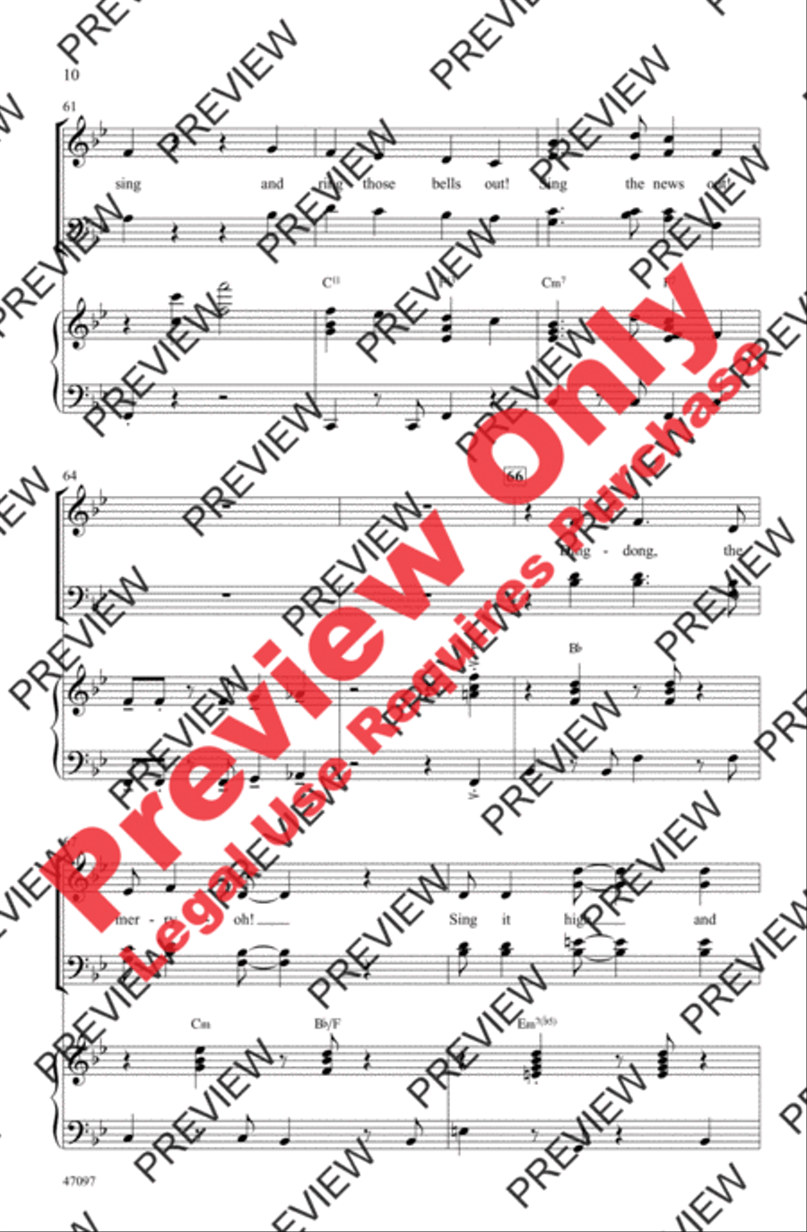 Ding-Dong! The Witch Is Dead 4-Part scores gallery preview page 9
