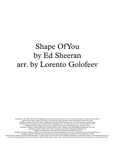 Shape Of You
