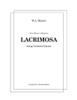 Lacrimosa from Mozart´s Requiem String Orchestra/Quintet