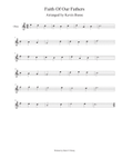 Faith Of Our Fathers (Easy key of C) - Oboe mini preview