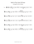 Safe In The Arms Of Jesus - Viola mini preview
