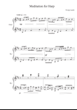 Meditation for Harp