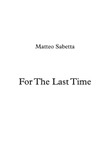 For The Last Time
