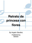 Retrato de princesa con flores