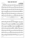 Fool For The City - Eb Baritone Sax