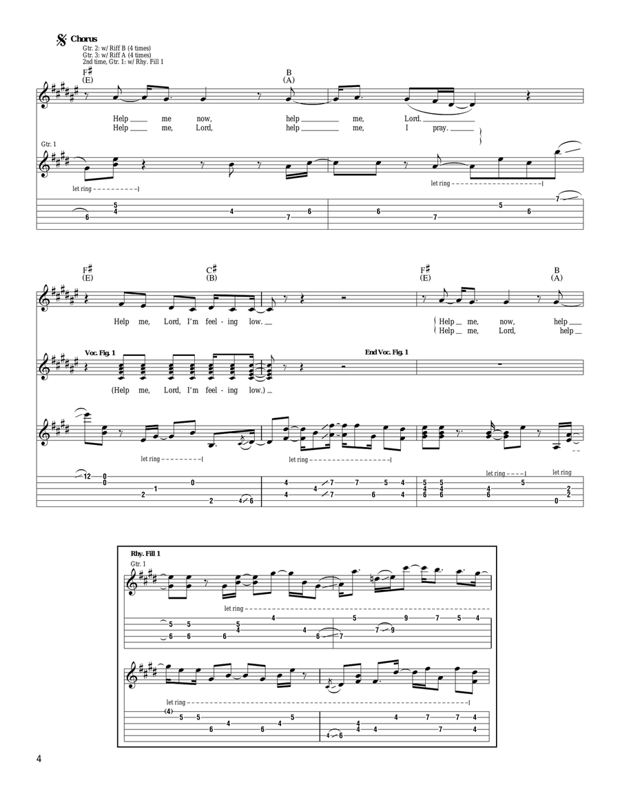 Hear Me Lord Hear Me Lord Acoustic Guitar scores gallery preview page 4