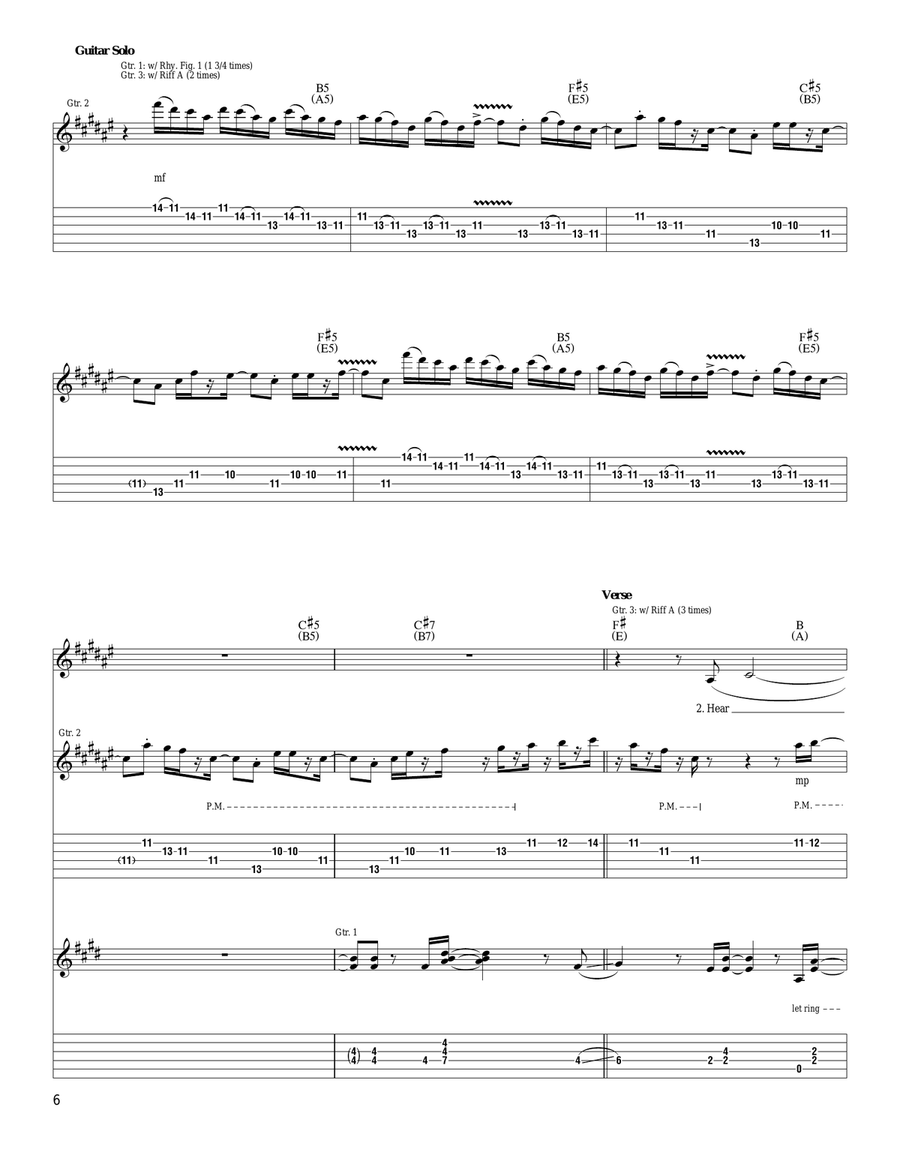 Hear Me Lord Hear Me Lord Acoustic Guitar scores gallery preview page 6