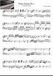 Piano Sonata No 1