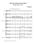 The Girl with the Flaxen Hair, Prelude 8, Book 1 by Claude Debussy (Woodwind Nonet)
