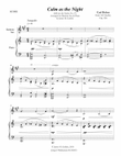Bohm: Calm as the Night for Baritone Sax & Piano