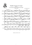 Vivaldi - Double Concerto in G major RV 516 for Two Violins, Strings and Cembalo
