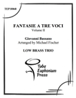 Fantasie a tre voci (fantasie for three instruments)