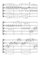 Brass Quintet - Beethoven Moonlight Sonata Brass Quintet scores gallery preview page 4
