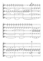 Brass Quintet - Beethoven Moonlight Sonata Brass Quintet scores gallery preview page 6