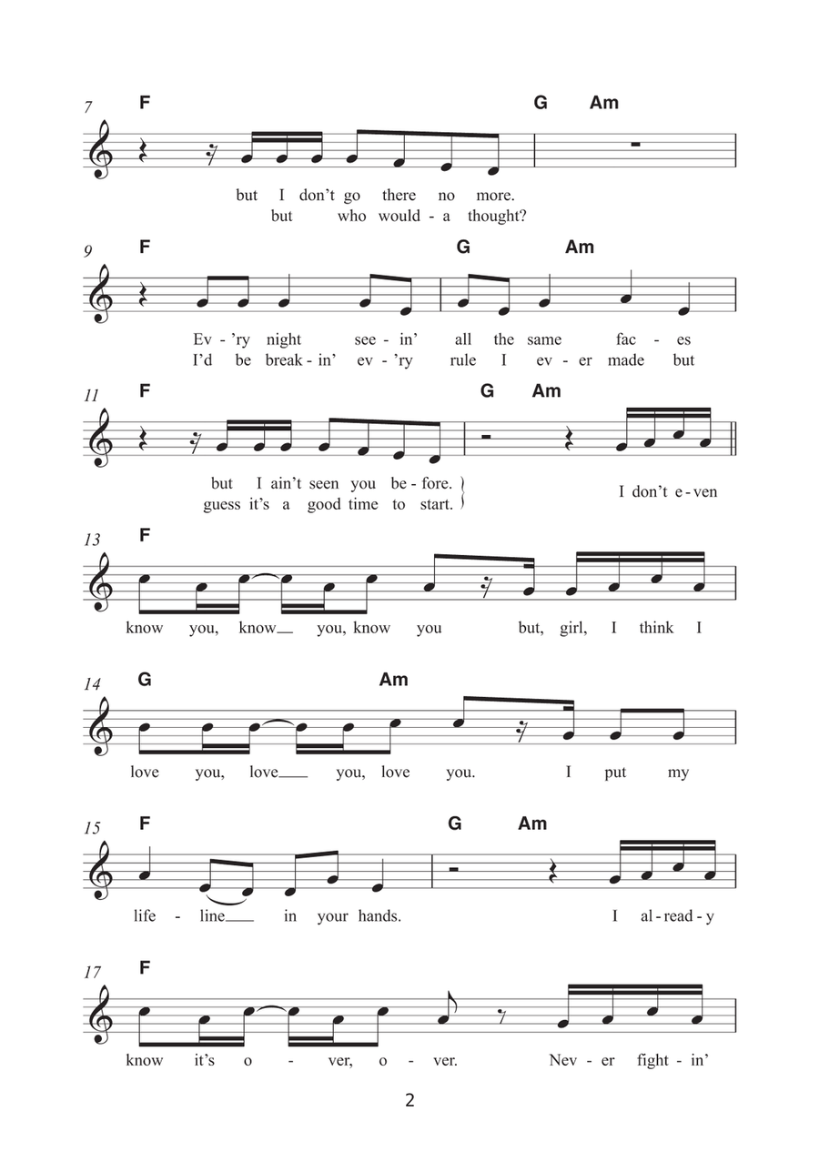 Heartline Heartline Ukulele scores gallery preview page 2
