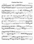 Clarinet Duet No.6