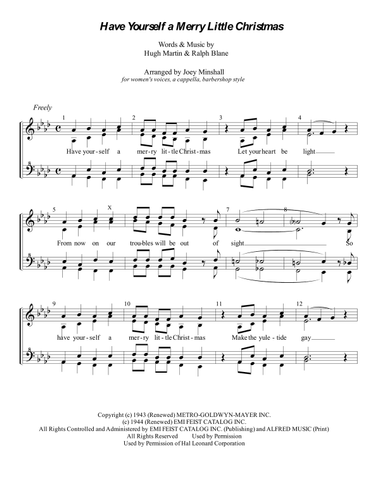Have Yourself A Merry Little Christmas from MEET ME IN ST. LOUIS