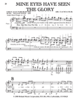 MINE EYES HAVE SEEN THE GLORY a.k.a. THE BATTLE HYMN OF THE REPUBLIC