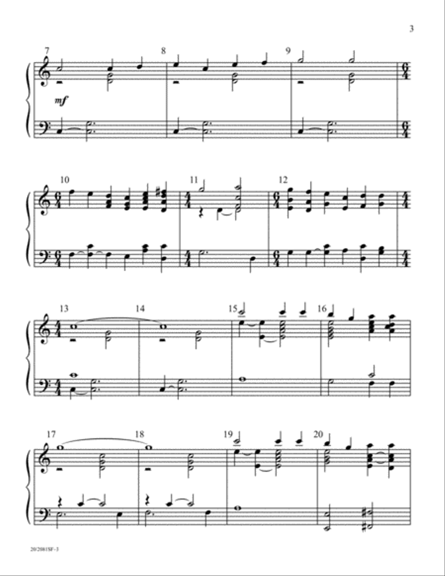 I'll Praise My Maker 5-Octaves scores gallery preview page 3