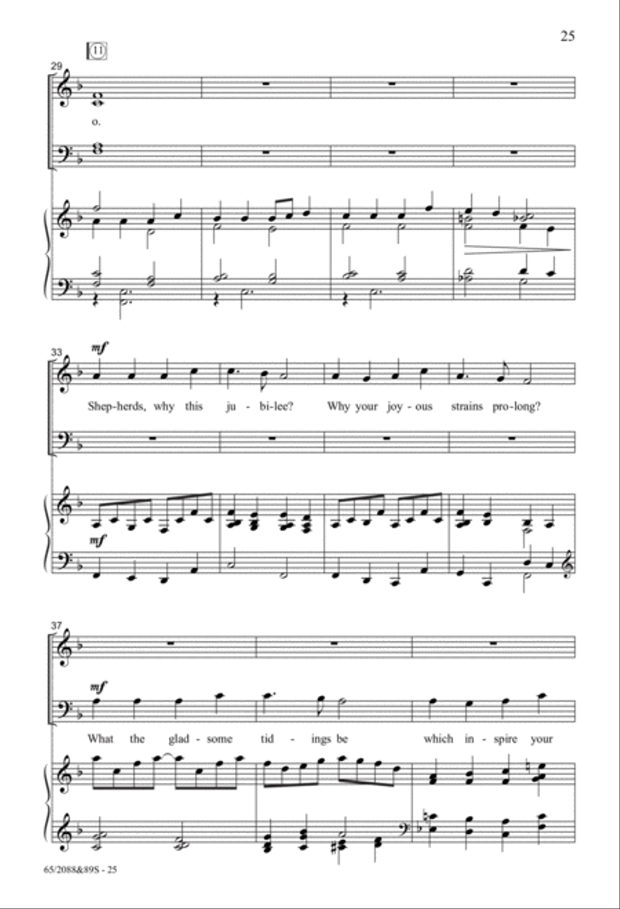 Come Now to Bethlehem Come Now to Bethlehem 4-Part scores gallery preview page 13