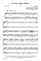 Come Now to Bethlehem 4-Part scores gallery preview page 17