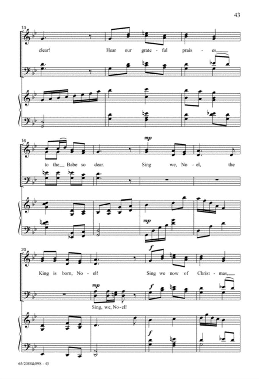 Come Now to Bethlehem Come Now to Bethlehem 4-Part scores gallery preview page 21