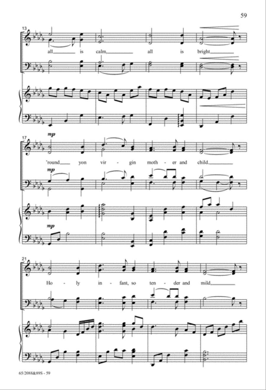 Come Now to Bethlehem Come Now to Bethlehem 4-Part scores gallery preview page 28