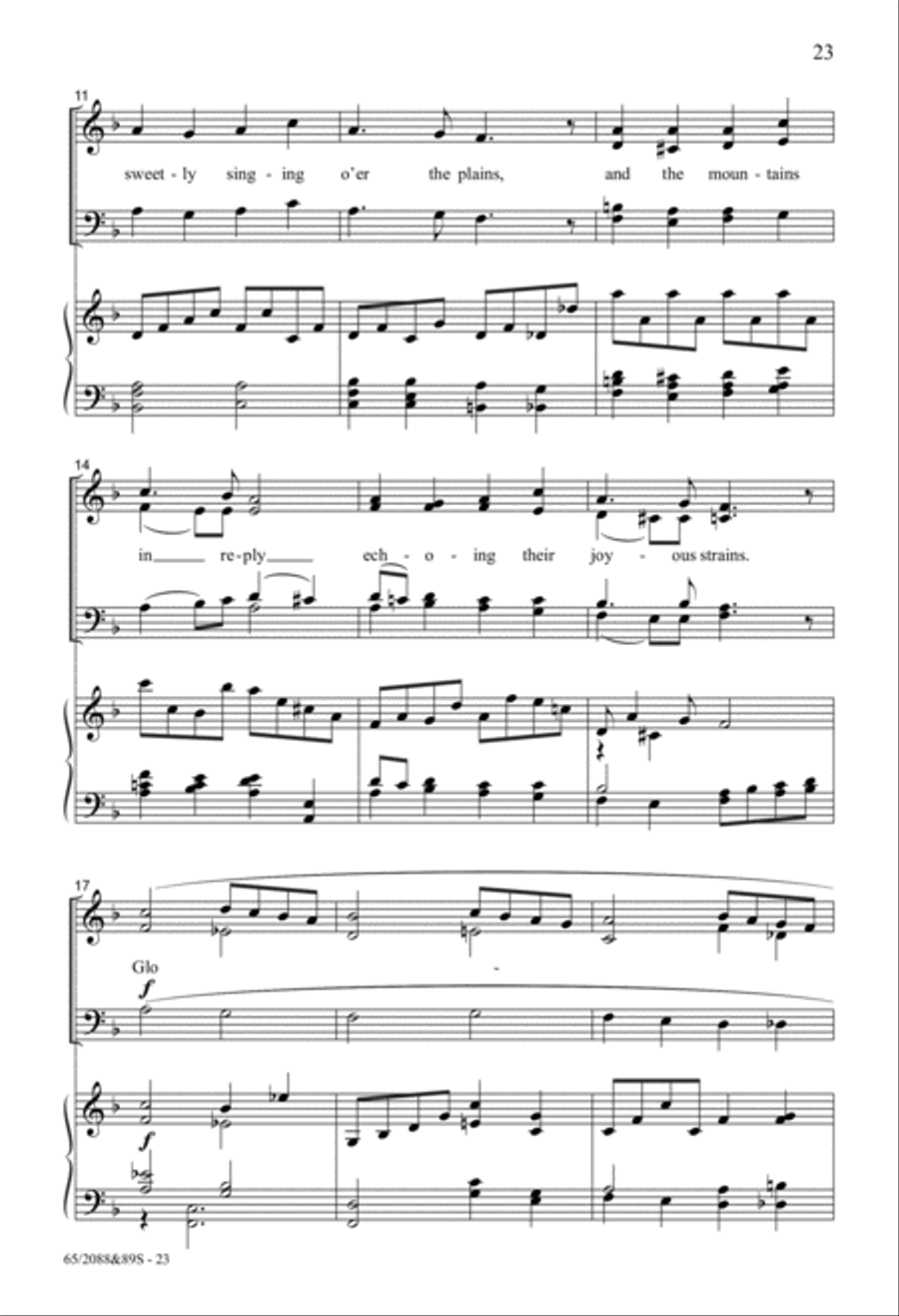 Come Now to Bethlehem Come Now to Bethlehem 4-Part scores gallery preview page 11
