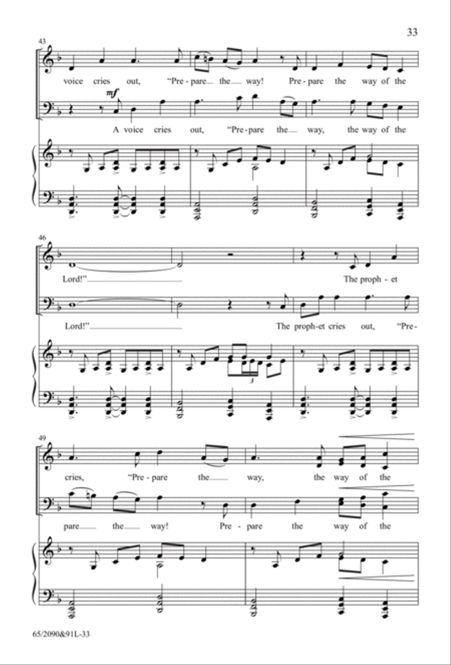 The Glory of Christmas The Glory of Christmas 4-Part scores gallery preview page 19