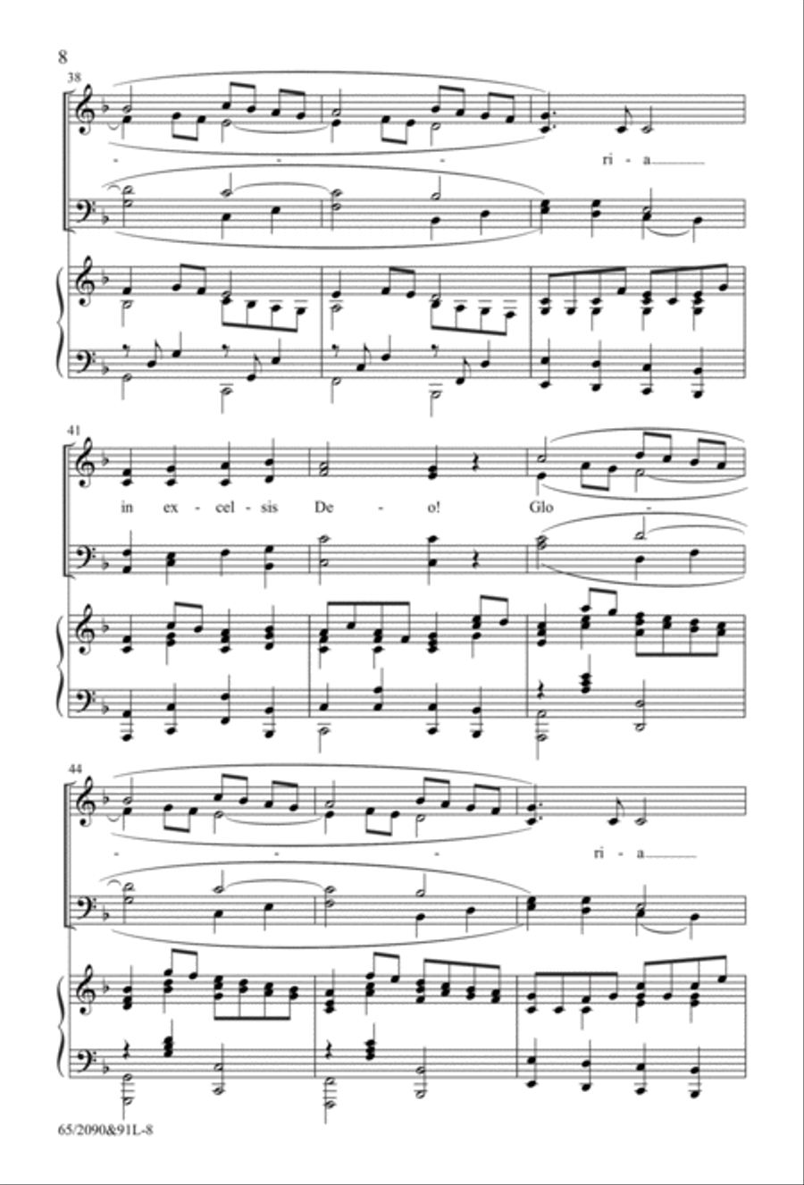 The Glory of Christmas The Glory of Christmas 4-Part scores gallery preview page 6