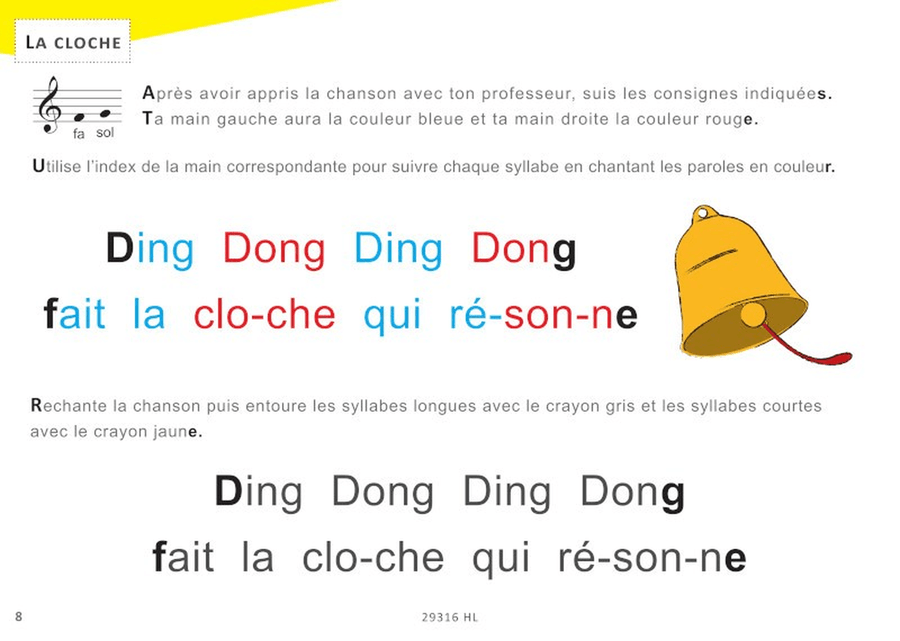 J'apprends la musique en chantant Collection / Songbook scores gallery preview page 2