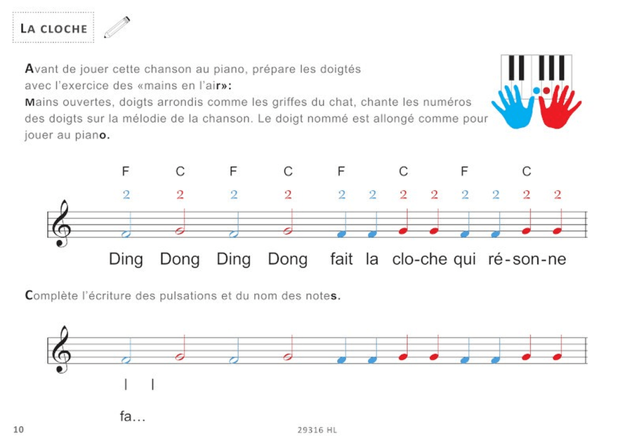 J'apprends la musique en chantant Collection / Songbook scores gallery preview page 3