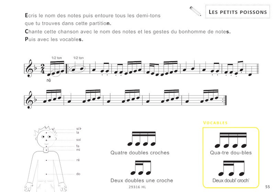 J'apprends la musique en chantant Collection / Songbook scores gallery preview page 5
