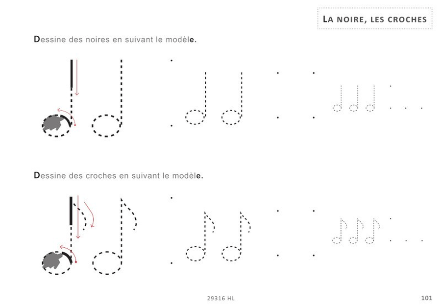 J'apprends la musique en chantant Collection / Songbook scores gallery preview page 6