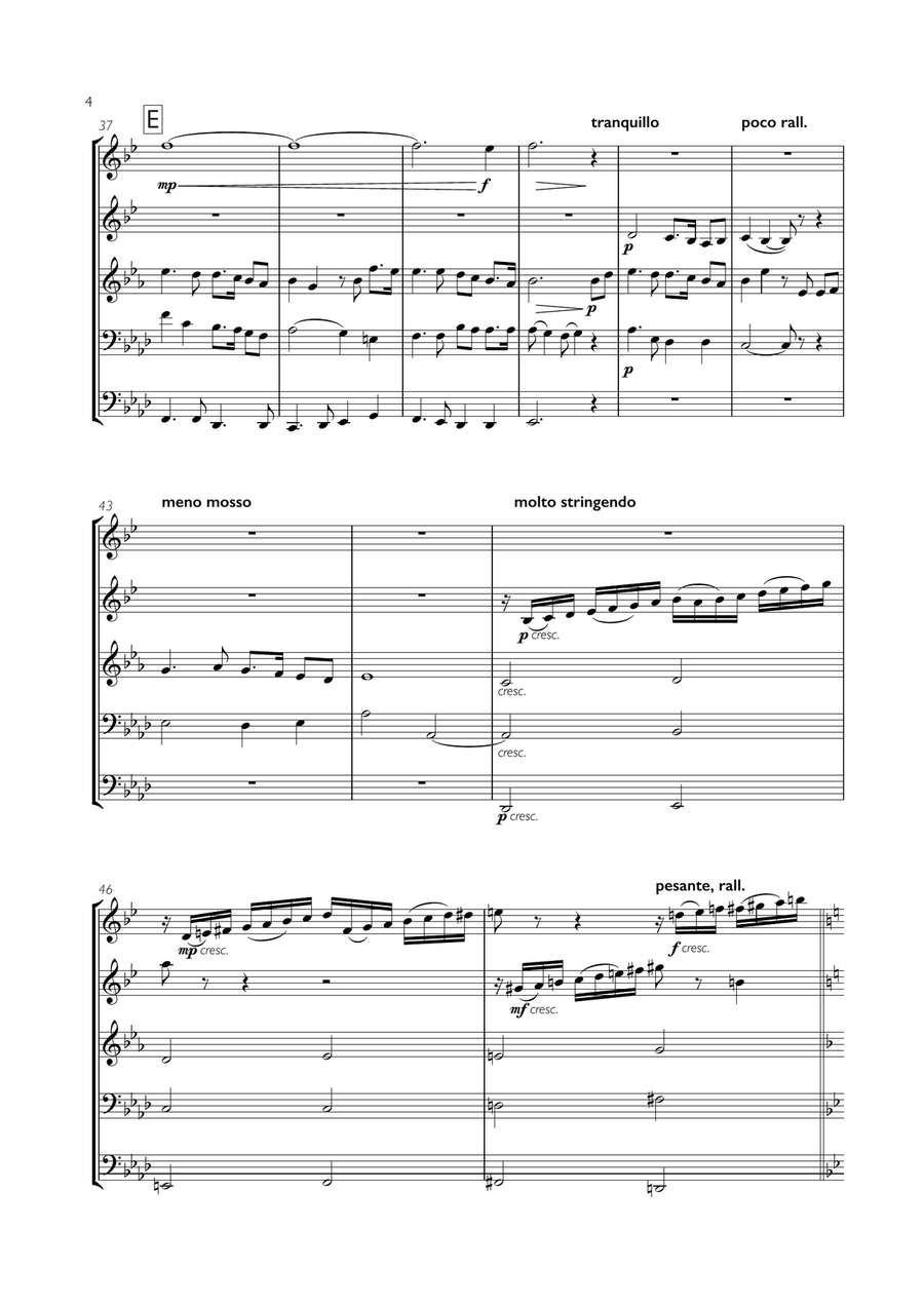 You Raise Me Up Brass Ensemble scores gallery preview page 4