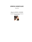 Spring Serenade