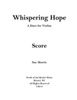 Whispering Hope: A Duet for Violins
