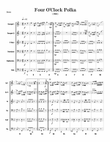 FOUR O'CLOCK POLKA for BRASS SEXTET