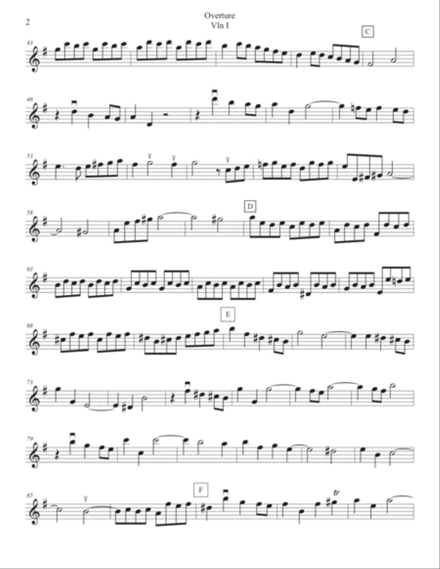 Messiah: Overture & Pifa (pastorale) String Orchestra scores gallery preview page 2