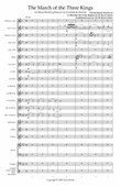 The March of the Three Kings for Brass Band (opt. Choir & Soloist part)