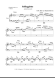 Solfeggietto (C.P.E. Bach) - pedal harp solo